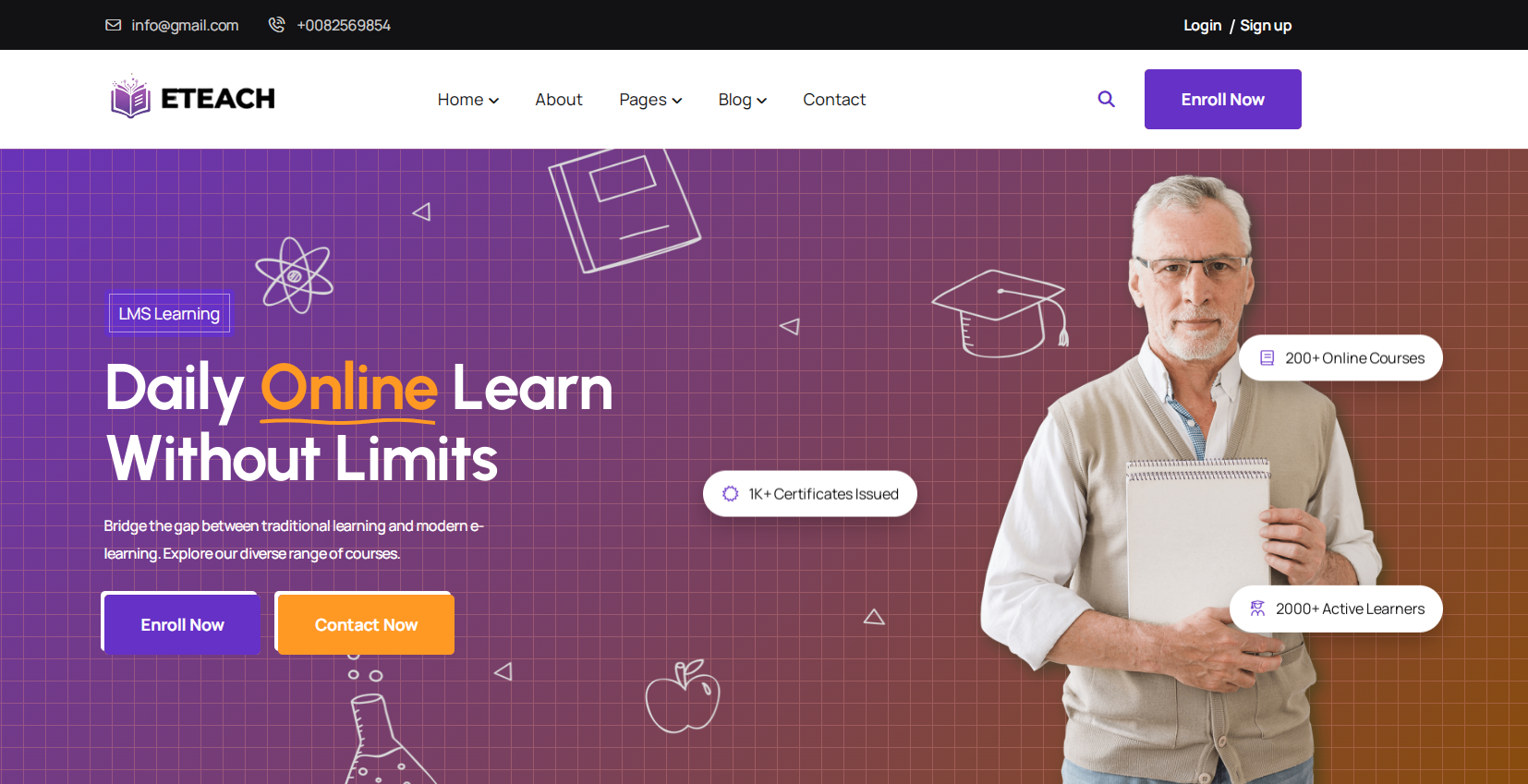 Educational Website Design Examples