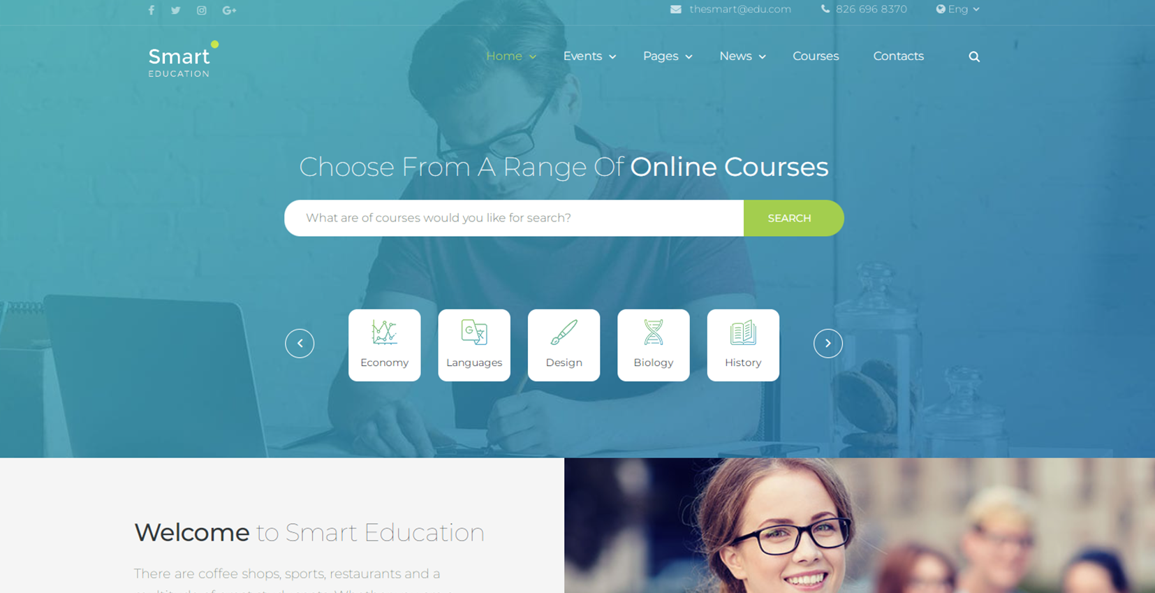 Educational Website Design Examples